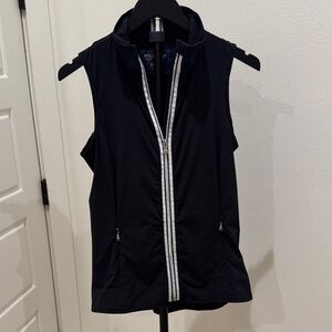 Polo Golf Ralph Lauren black Vest with White Trim